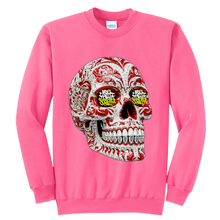 Load image into Gallery viewer, Art Society ICED OUT SUGAR SKULL CREW SWEATSHIRT VOL.2