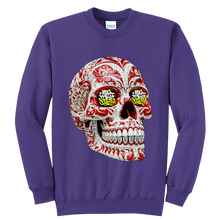 Load image into Gallery viewer, Art Society ICED OUT SUGAR SKULL CREW SWEATSHIRT VOL.2