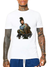 Load image into Gallery viewer, Art Society TATTOOED NATALIE TEE SHIRT WHITE