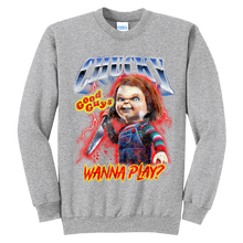 Load image into Gallery viewer, Art Society WANNA PLAY CREW SWEATSHIRT