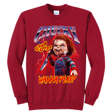 Load image into Gallery viewer, Art Society WANNA PLAY CREW SWEATSHIRT