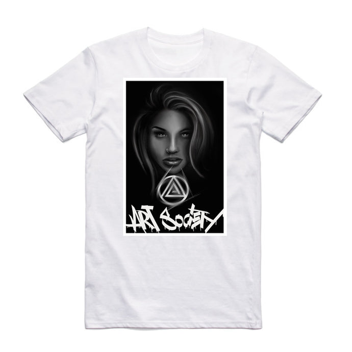 Art Society x Retro Kings x JAMES TAYLOR TEE SHIRT WHITE