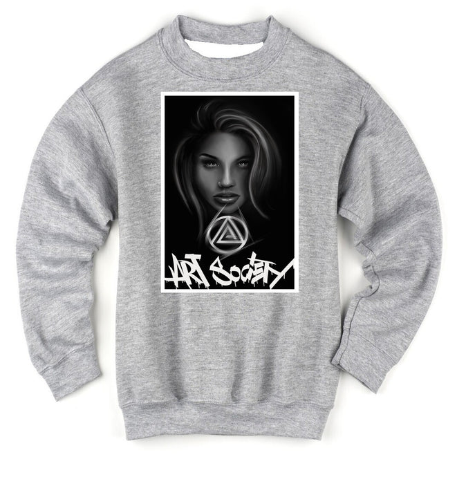 Art Society x Retro Kings x JAMES TAYLOR CREW SWEATER GREY