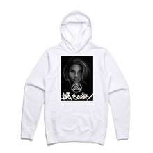 Load image into Gallery viewer, Art Society x Retro Kings x JAMES TAYLOR HOODIE WHITE