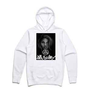 Art Society x Retro Kings x JAMES TAYLOR HOODIE WHITE