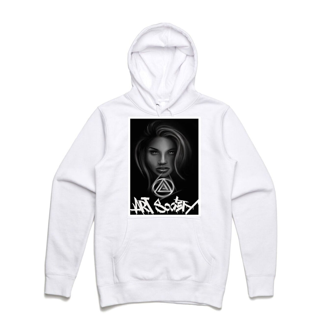 Art Society x Retro Kings x JAMES TAYLOR HOODIE WHITE