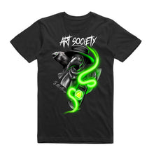 Load image into Gallery viewer, Art Society x Retro Kings PLAGUE DOCTOR TEE SHIRT BLACK