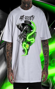 Art Society PLAGUE DOCTOR TEE SHIRT WHITE