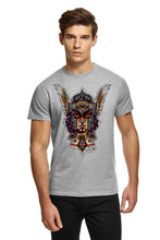 Load image into Gallery viewer, Art Society x Retro Kings VALKYRIE TEE SHIRT GREY