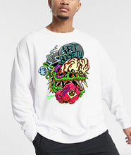 Load image into Gallery viewer, Art Society MONSTER DROP SWEATER WHITE