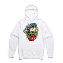 Load image into Gallery viewer, Art Society MONSTER DROP HOODIE WHITE