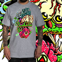 Load image into Gallery viewer, Art Society MONSTER DROP TEE SHIRT GREY