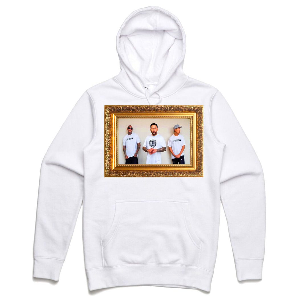 Art Society x Retro Kings SQUAD HOODIE WHITE