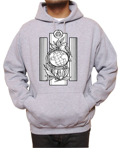 Art Society x Retro Kings ART NATIONS HOODIE GREY