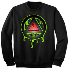 Load image into Gallery viewer, Art Society x Retro Kings 3D DRIP LOGO CREW SWEATER BLACK