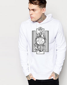 Art Society x Retro Kings ART NATIONS HOODIE WHITE