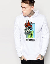 Load image into Gallery viewer, Art Society MISCREANT HOODIE WHITE
