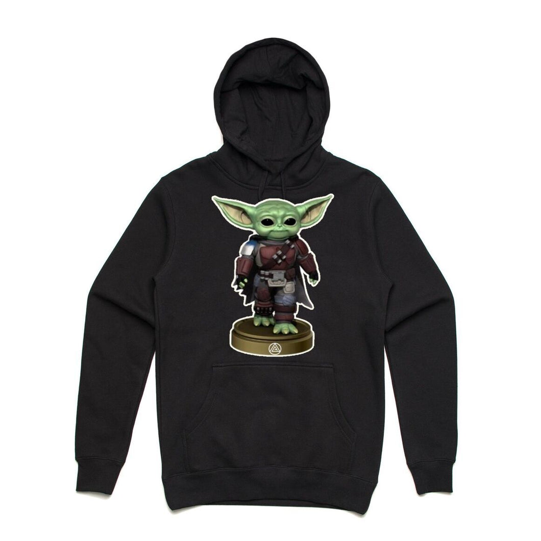 Art Society x Retro Kings BABY YODA MANDO 2 HOODIE BLACK