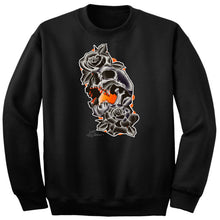 Load image into Gallery viewer, Art Society x Retro Kings CRONSHAW CREW SWEATER BLACK