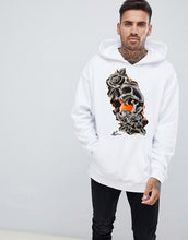Load image into Gallery viewer, Art Society x Retro Kings CRONSHAW SKULL HOODIE WHITE