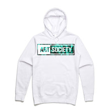 Load image into Gallery viewer, Art Society x Retro Kings ENERGY BAR HOODIE WHITE