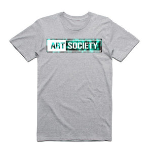 Art Society x Retro Kings ENERGY BAR TEE SHIRT GREY