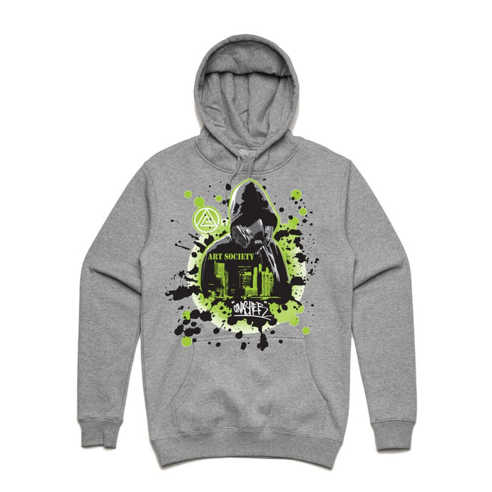 Art Society x Retro Kings x GNASHER HOODIE GREY