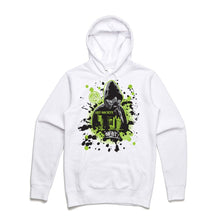 Load image into Gallery viewer, Art Society x Retro Kings x GNASHER HOODIE WHITE