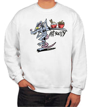 Load image into Gallery viewer, Art Society KUNG FU RAT CREW SWEATER WHITE