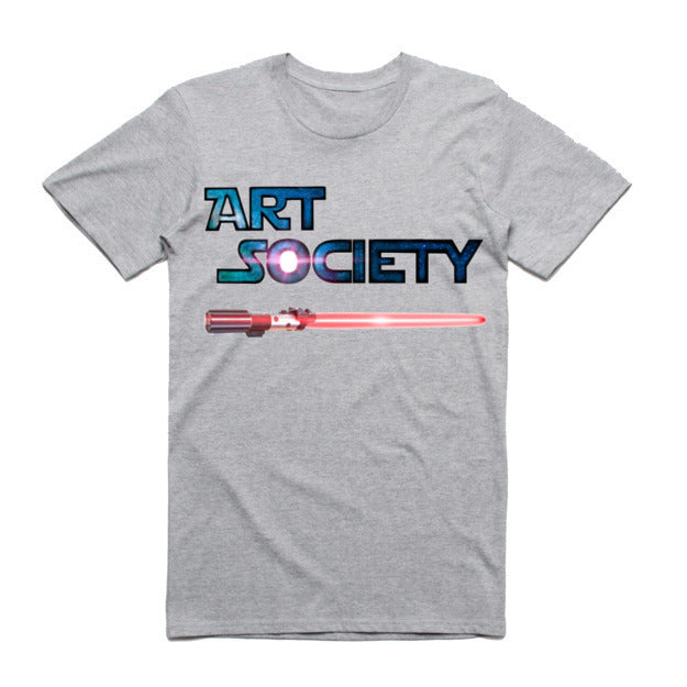 Art Society x Retro Kings LIGHTSABER TEE SHIRT GREY