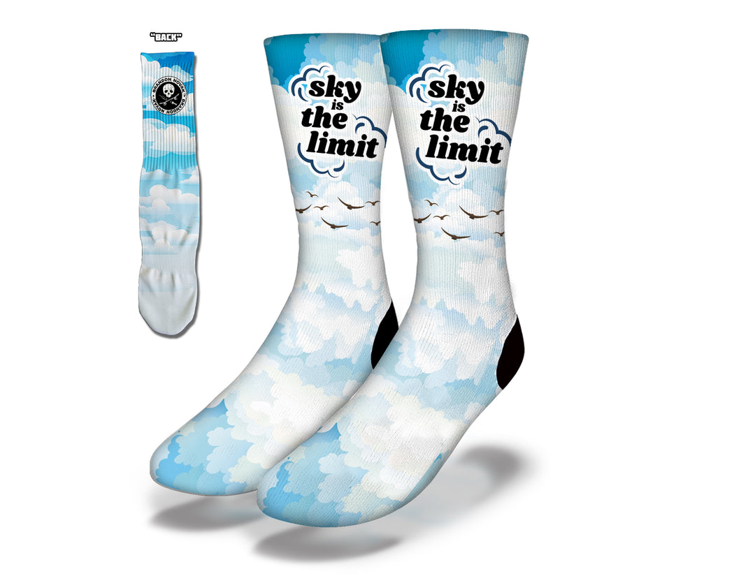 Art Society x Savvy Sox NOVAKS HOUSE SKY IS THE LIMIT Socks