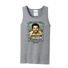 Load image into Gallery viewer, Art Society MUGSHOT ESCOBAR TANK TOP GREY