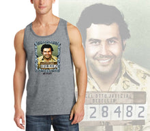 Load image into Gallery viewer, Art Society MUGSHOT ESCOBAR TANK TOP GREY