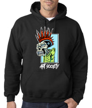 Load image into Gallery viewer, Art Society MISCREANT HOODIE BLACK