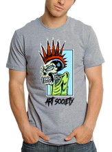 Load image into Gallery viewer, Art Society MISCREANT TEE SHIRT GREY