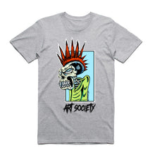 Load image into Gallery viewer, Art Society MISCREANT TEE SHIRT GREY