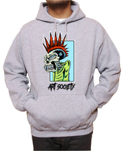 Load image into Gallery viewer, Art Society MISCREANT HOODIE GREY