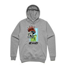 Load image into Gallery viewer, Art Society MISCREANT HOODIE GREY