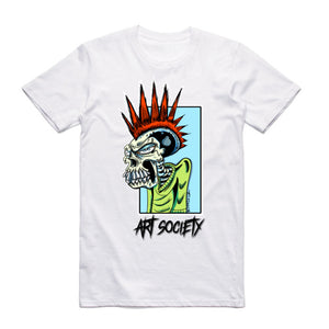 Art Society MISCREANT TEE SHIRT WHITE