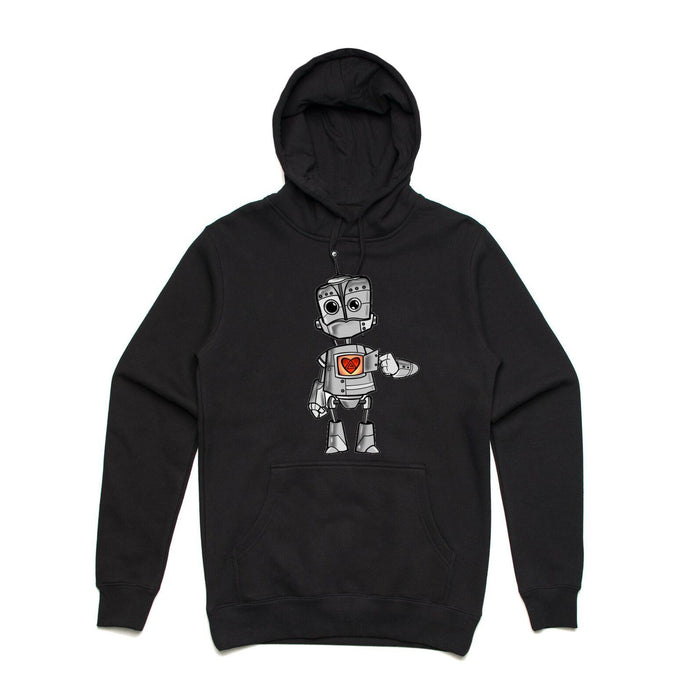 Art Society x Retro Kings THE ROBOT HOODIE BLACK