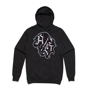 Art Society SIERRA SCRIPT HOODIE BLACK