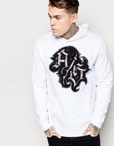 Art Society SIERRA SCRIPT HOODIE WHITE