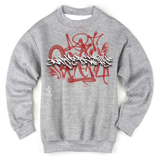 Art Society x Retro Kings x SLISKY CREW SWEATER GREY