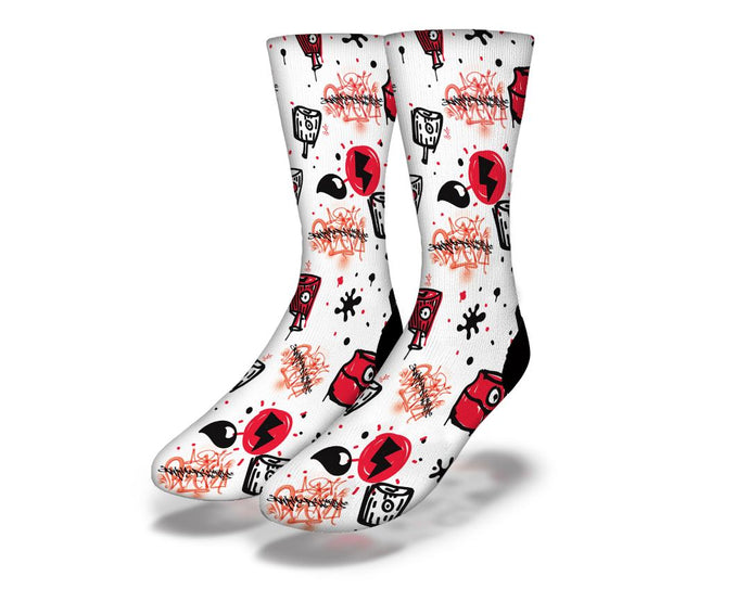 Art Society x Savvy Sox SLYSKI ABSTRACT Socks