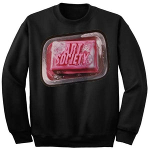 Art Society x Retro Kings FIGHT CLUB MASHUP CREW SWEATER BLACK