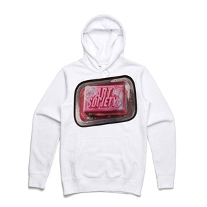 Art Society x Retro Kings FIGHT CLUB MASHUP HOODIE WHITE