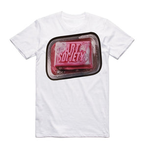 Art Society x Retro Kings FIGHT CLUB MASHUP TEE SHIRT WHITE