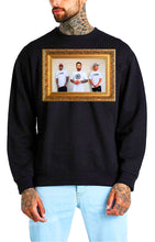 Load image into Gallery viewer, Art Society x Retro Kings SQUAD CREW SWEATER BLACK