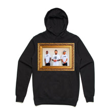 Load image into Gallery viewer, Art Society x Retro Kings SQUAD HOODIE BLACK