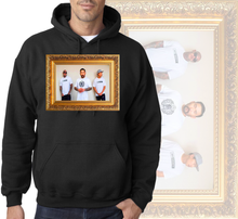 Load image into Gallery viewer, Art Society x Retro Kings SQUAD HOODIE BLACK